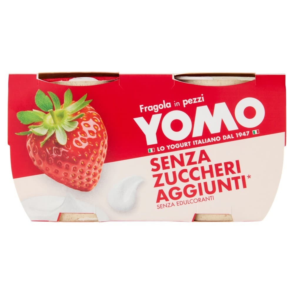Yogurt Senza Zuccheri Aggiunti Yomo, conf 2 pezzi 250 g – Carrefour