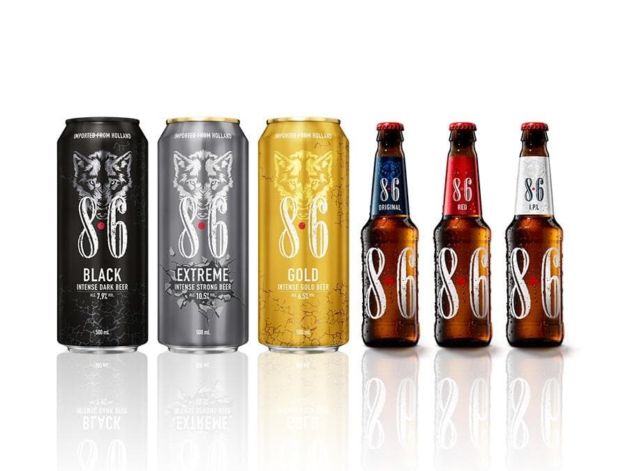 Birra Gold, Red, Black IPA, Gold o Extreme 8.6, 500 ml – Bennet