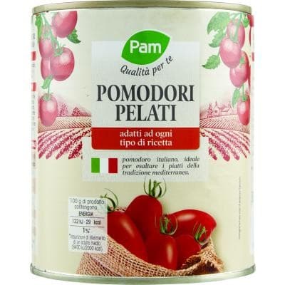 Pomodori pelati, 800 g Pam – Panorama