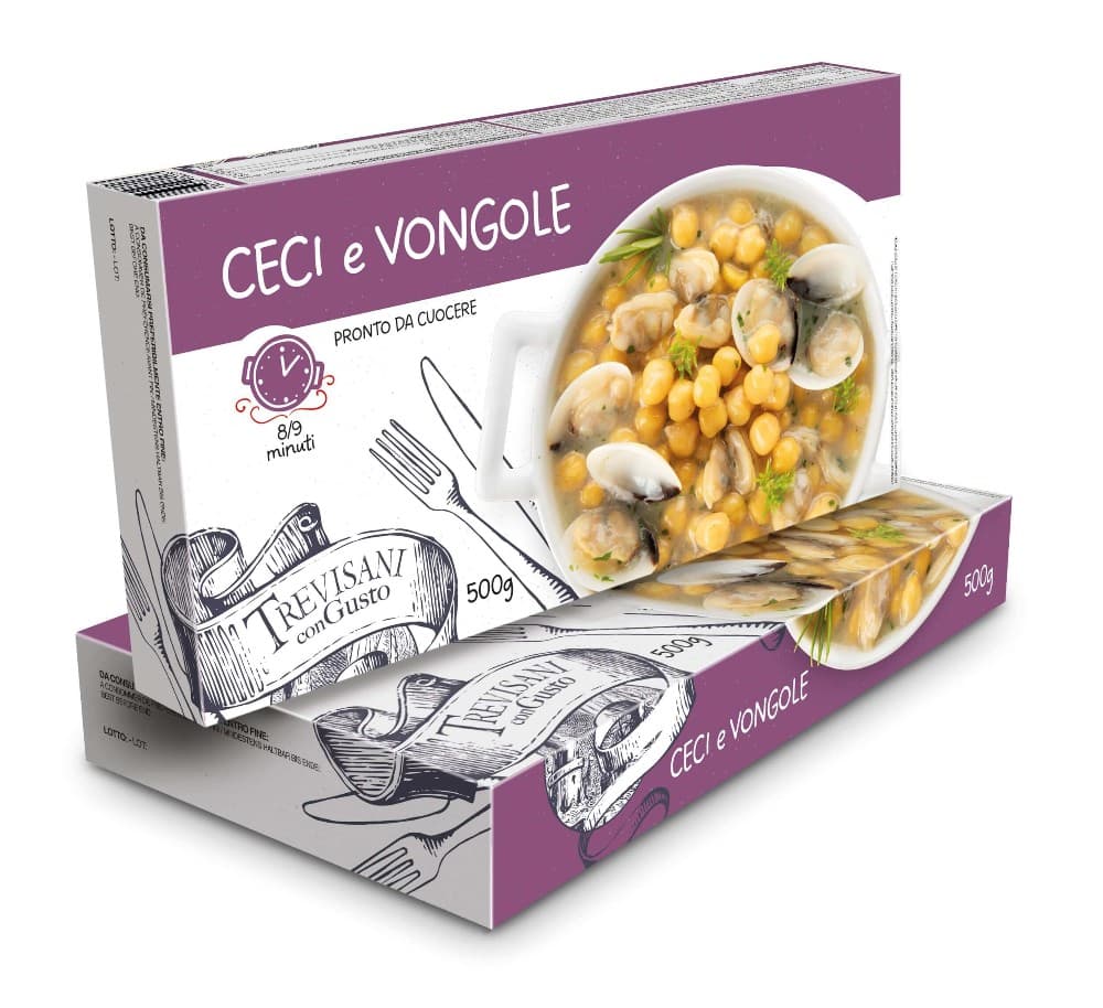Ceci e Vongole, 500 g Trevisan – MD