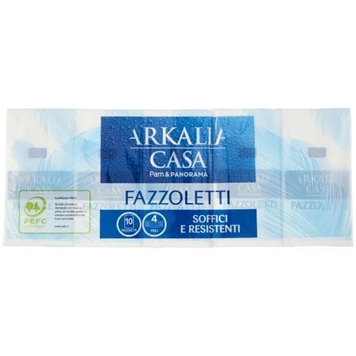 Fazzoletti Arkalia, 10 pacchetti – Panorama