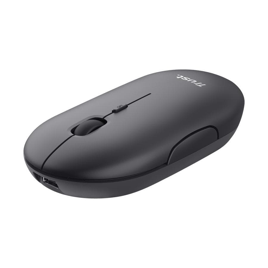 Trust Puck WRL Mouse Ultrasottile Wireless Ricaricabile – Comet