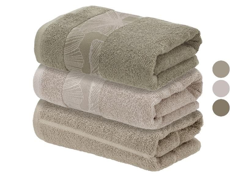 LIVARNO asciugamano 50 x 100 cm, 2 pezzi in offerta da Lidl