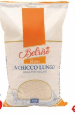 Riso a chicco lungo kg 5 BELRISO in offerta da MD