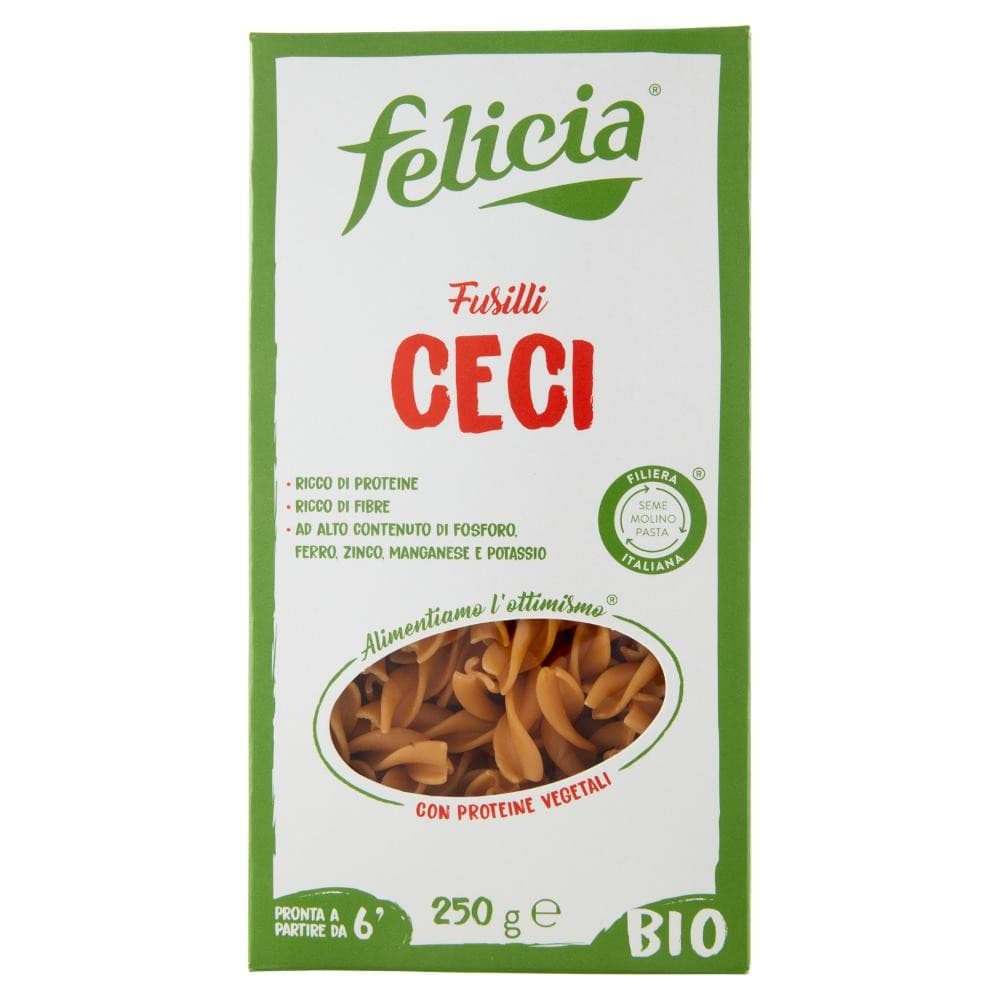 Pasta di Legumi Senza Glutine Bio Felicia, 250 g – Carrefour