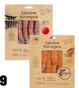 Salmone Norvegese gusti assortiti, 100 g – Iper La grande i