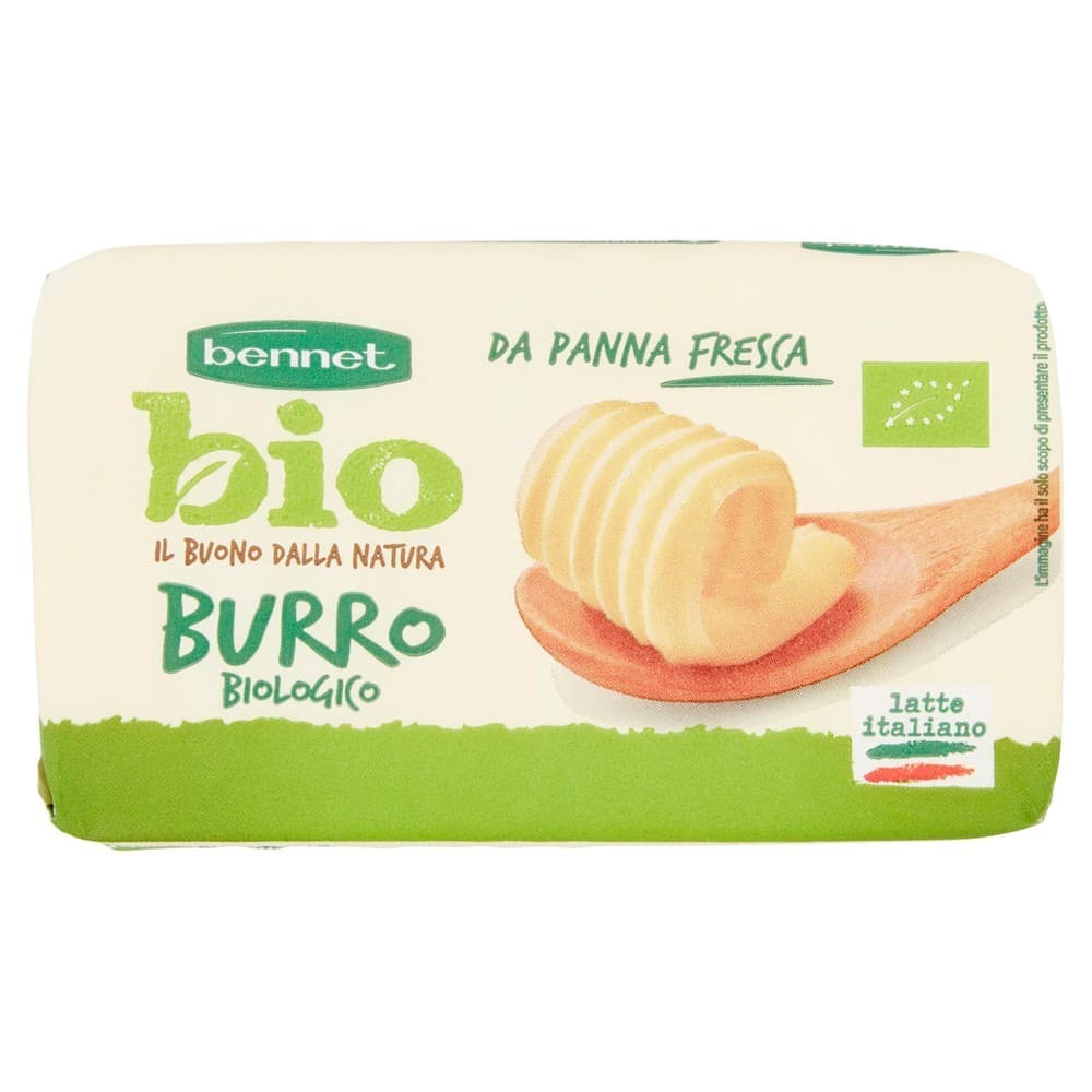 Burro biologico Bennet Bio, 125 g – Bennet