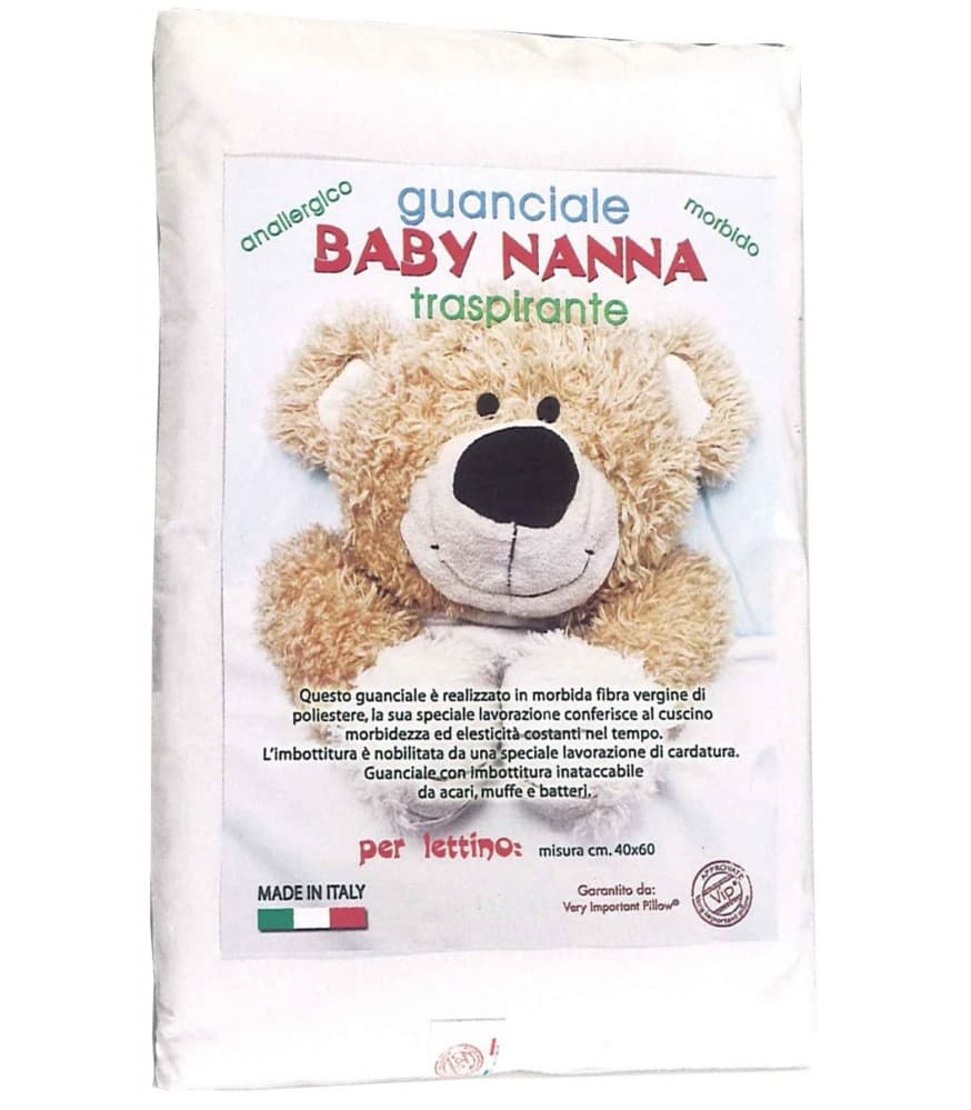 Guanciale Baby Ninna Nanna, 40x60 cm Baby B – Risparmio Casa