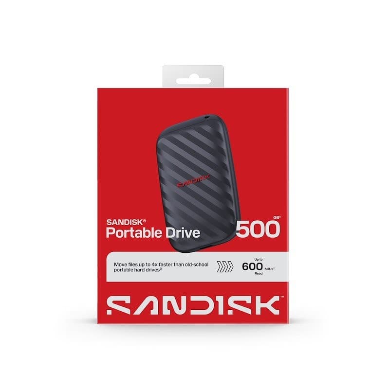 SanDisk SSD portatile SDSSDE10-500G-G25, 500 GB – Comet