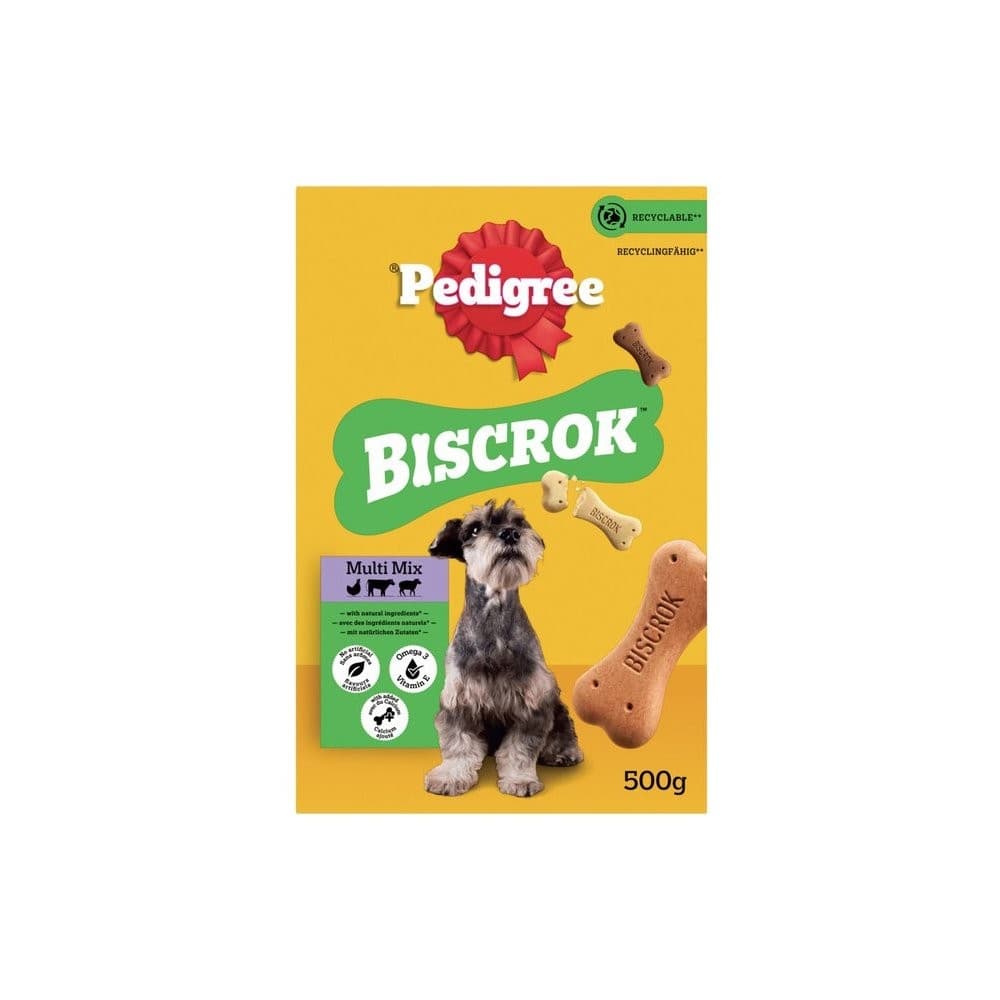 Pedigree Biscrok Multi Mix 500 g in offerta da Carrefour