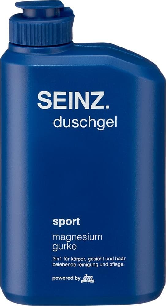 SEINZ. sport gel doccia con magnesio e cetriolo, 300 ml – Dm