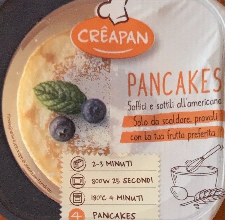 Pancakes Creapan, conf. da 4, g 160 – Bennet