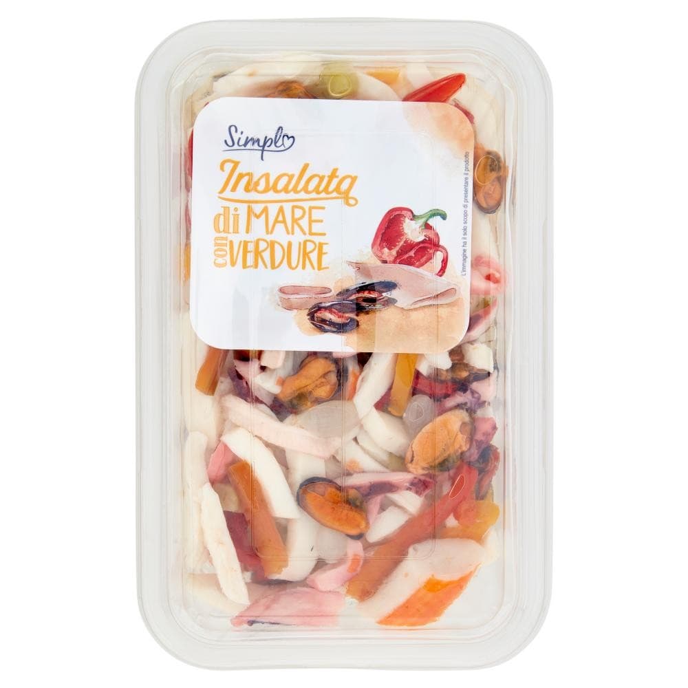 Insalata di mare con verdure 650 g in offerta da Penny