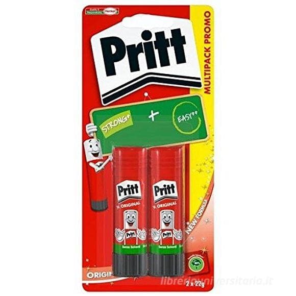 Pritt colla stick, Conf. 2 pezzi da 22 g – Carrefour