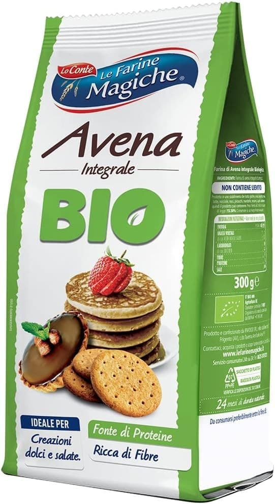 Farina di Avena Integrale, 250 g Le Farine Magiche Lo Conte – Panorama