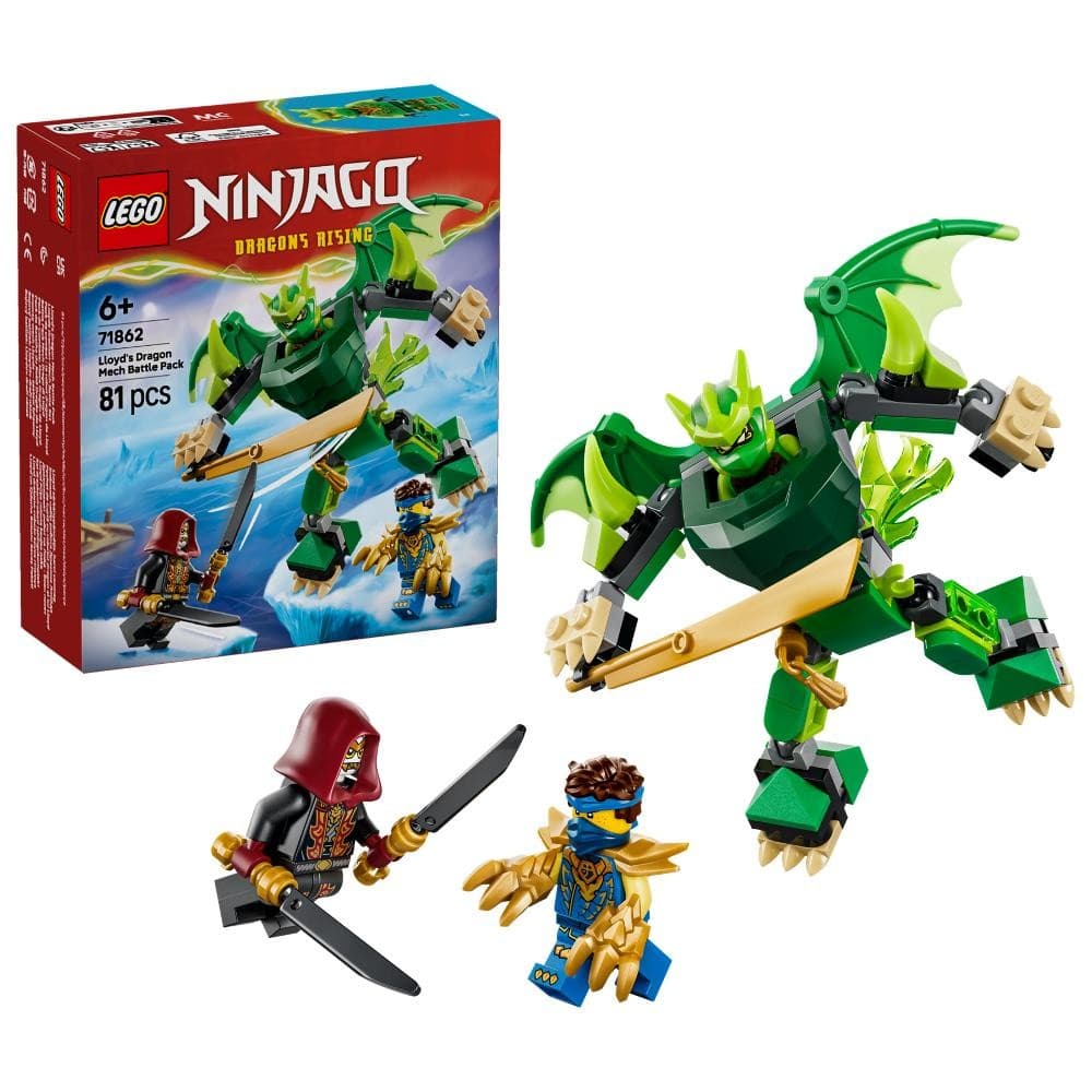 LEGO Ninjago Battle Pack Mech Drago di Lloyd, 81 pcs – Euronics