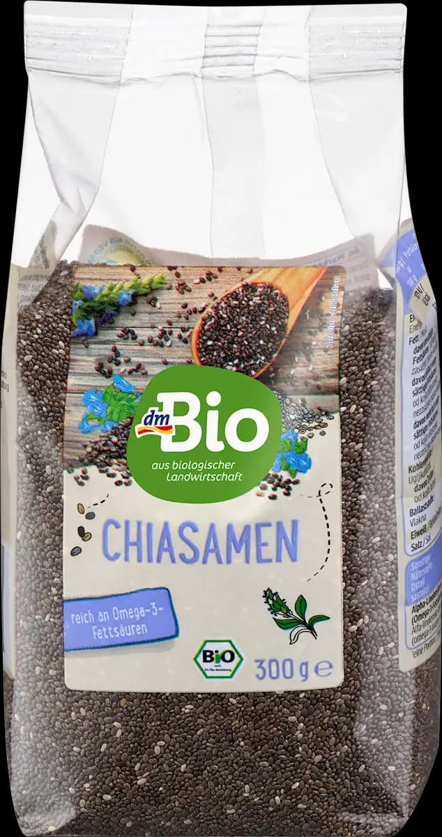 dmBio semi di chia 300 g in offerta da Dm