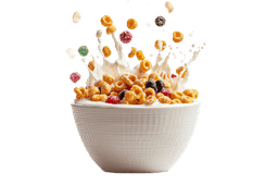 Cereali e creme spalmabili