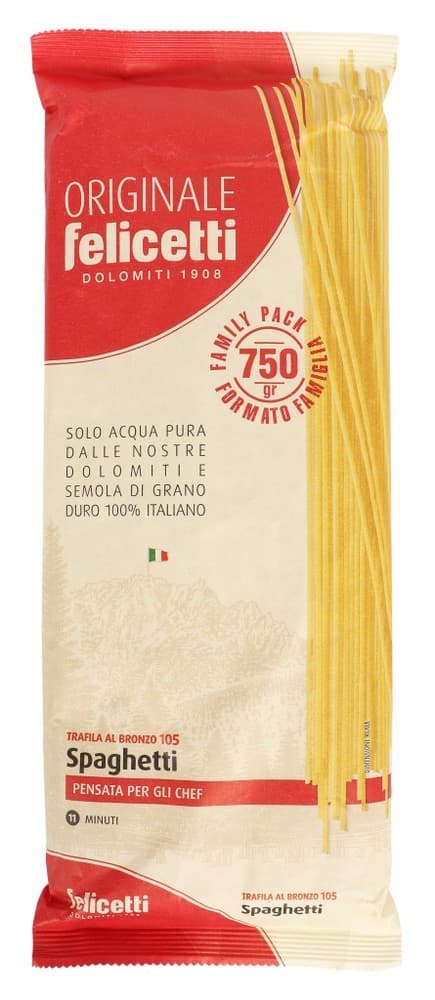 Spaghetti Semola Pastificio Felicetti, 750 g – Bennet