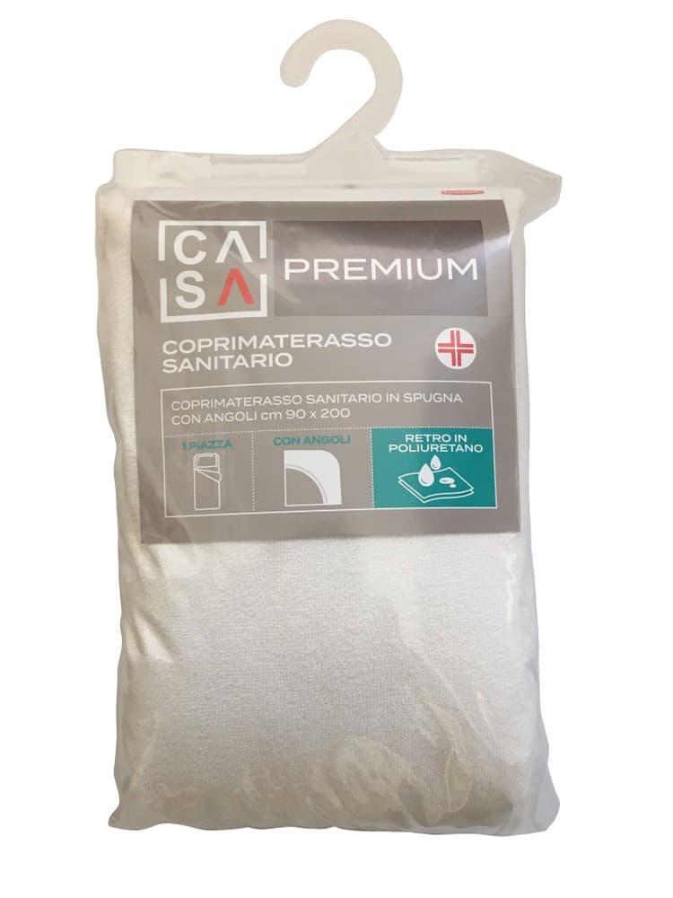 Coprimaterasso con angoli Casa Premium, 1 piazza, cm 90x200 – Bennet