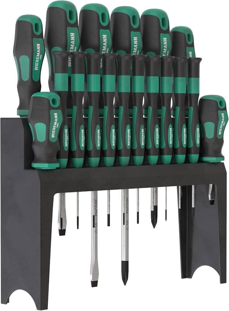 Set cacciaviti con supporto, 18 Professional Keiros – Eurospin