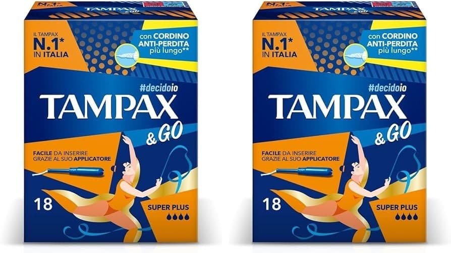 Tampax & Go 18 pezzi in offerta da Carrefour