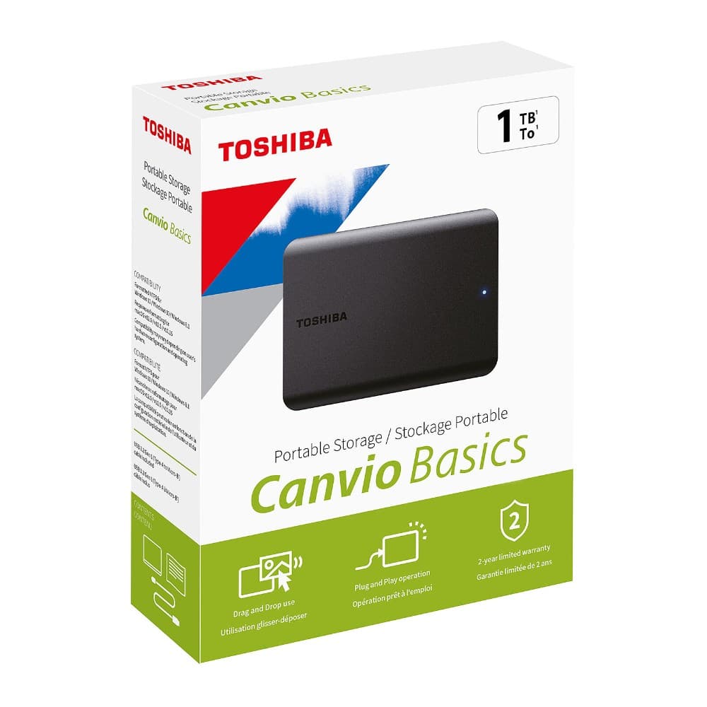 Hard disk HDTB510EK3AA-HDD 2.5" 3.0 1TB Toshiba – Euronics