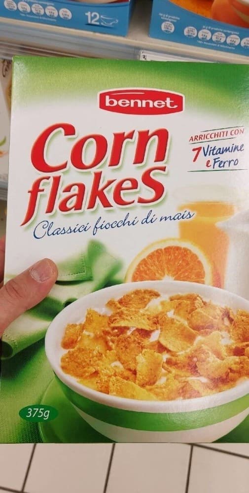 Corn flakes Bennet, 375 g – Bennet