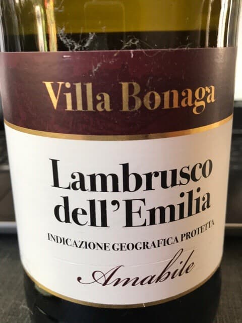 Lambrusco Rosso Emilia IGP amabile, 1,5 l Bonaga – Lidl