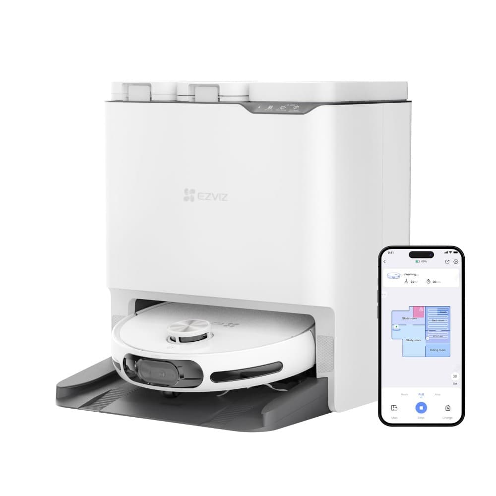 Ezviz robot aspirapolvere e lavapavimenti RS20 Max – Comet