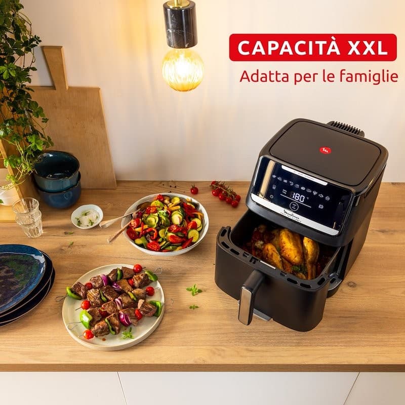 Friggitrice ad aria Easy Fry Silence 7L EZ8428F0 Moulinex – Euronics