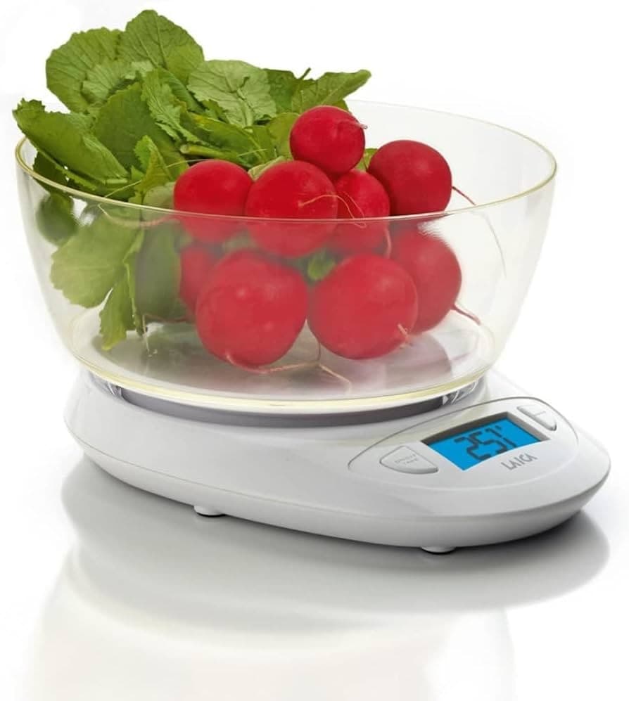 Bilancia da cucina elettronica con ciotola LAICA – Unieuro