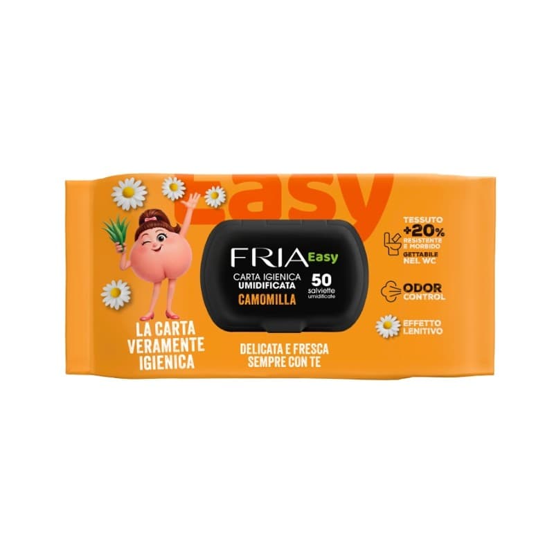 Fria carta igienica umidificata camomilla Easy, 50 pezzi – Iper La grande i