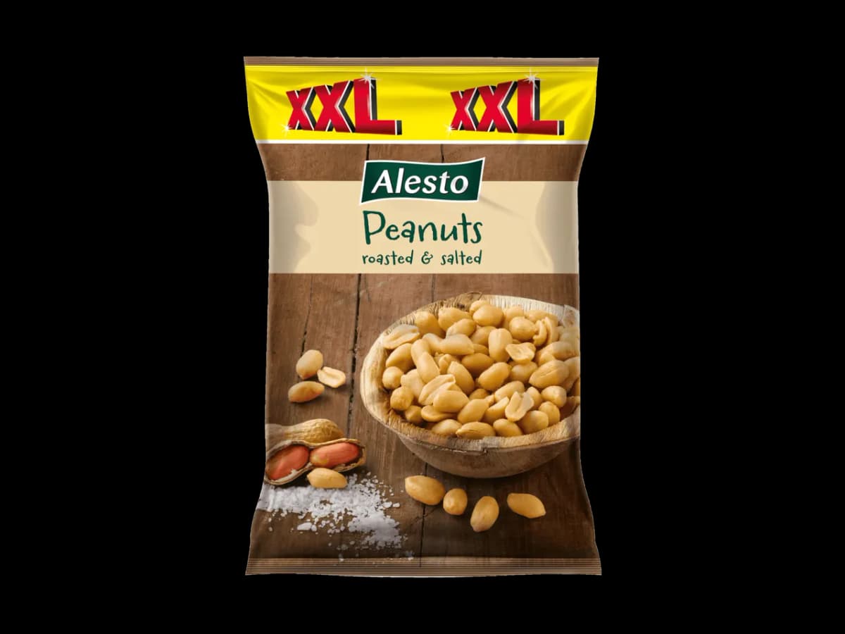 Alesto arachidi tostate e salate XXL, 1 kg – Lidl