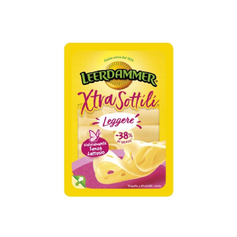 Fette xtrasottili e leggere naturalmente senza lattosio Leerdammer, 80 g – Panorama
