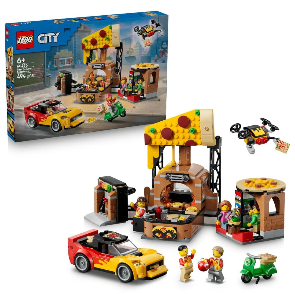 LEGO City Centro di Consegna Pizze con Veicoli – Euronics