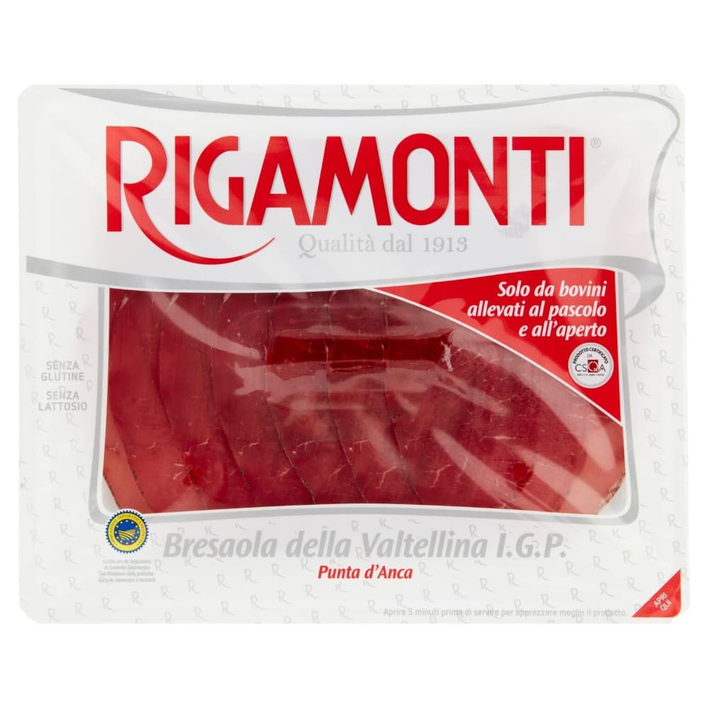 Bresaola della Valtellina IGP Rigamonti, 100 g – Bennet