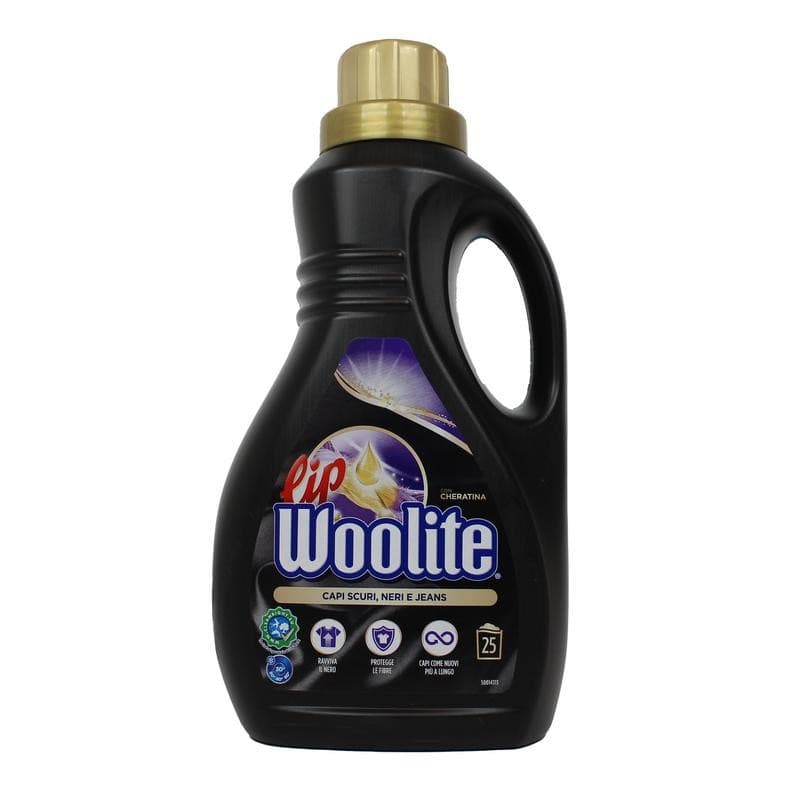 Lip Woolite detersivo lavatrice lana e delicati/colorati/capi scuri, 25 lavaggi – Tigota