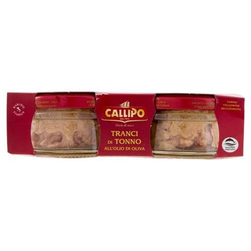 Tranci di tonno in olio d'oliva Callipo, 70 g x 2 – Panorama