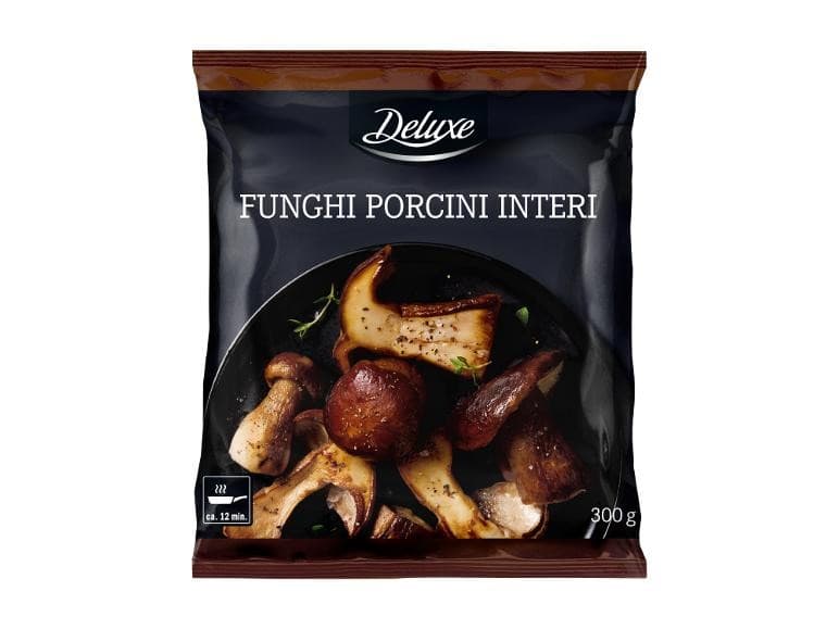 Deluxe Funghi porcini interi, 300 g – Lidl