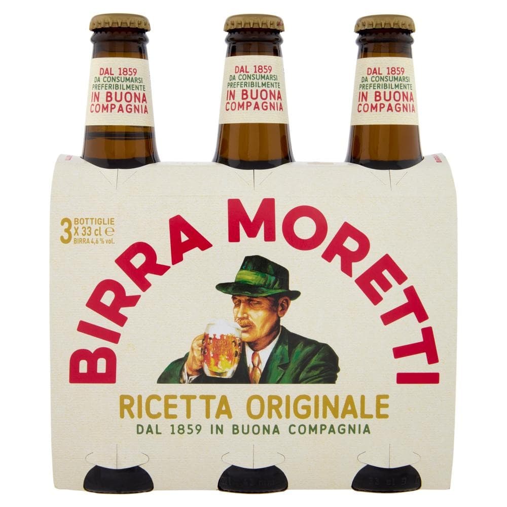 Birra Moretti, 3x33 cl – Il Gigante