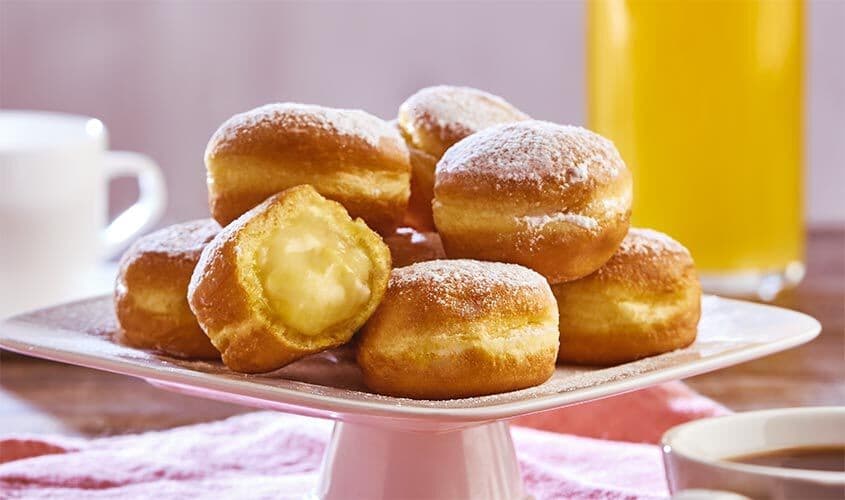 Mini krapfen crema – Il Gigante