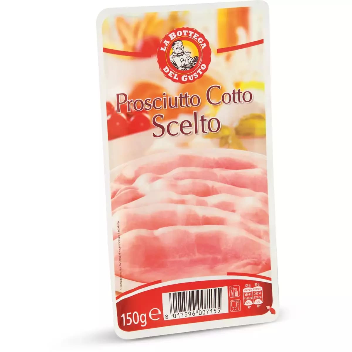 Prosciutto Cotto Scelto, 150 g La Bottega del Gusto – Eurospin