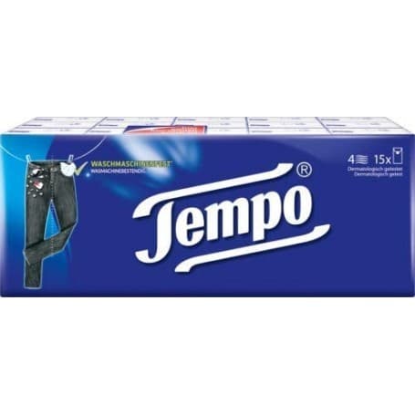 Tempo fazzoletti 15 pz in offerta da Penny