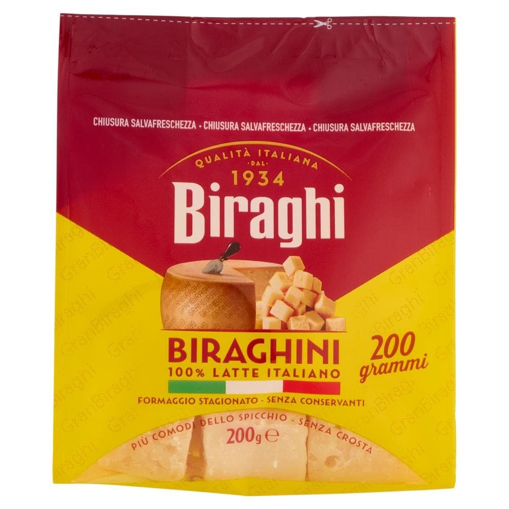 Formaggio stagionato grattugiato o Biraghini 250 g / 200 g in offerta da Iper La grande i