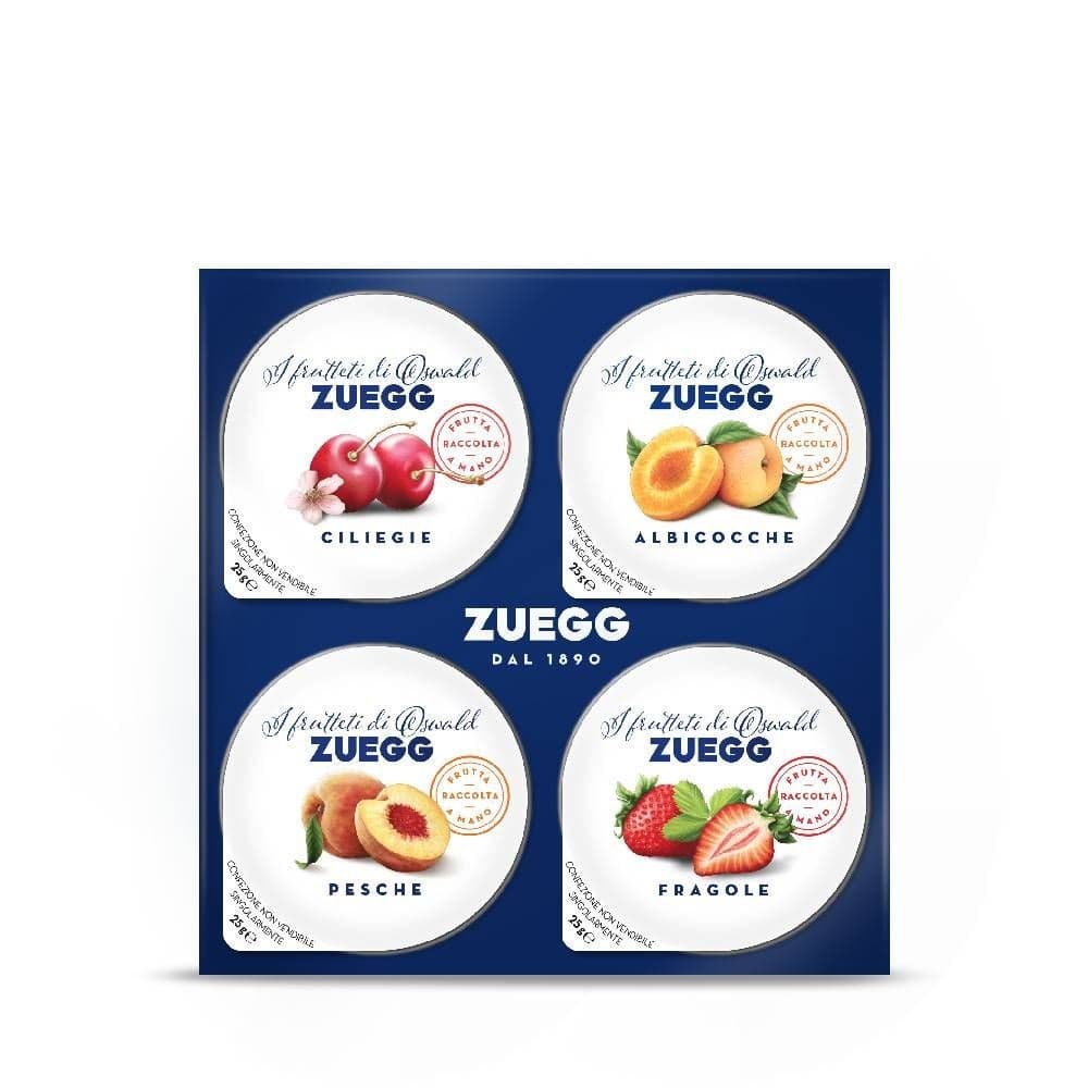 Zuegg confettura monoporzione, 25 g x 4 – Panorama