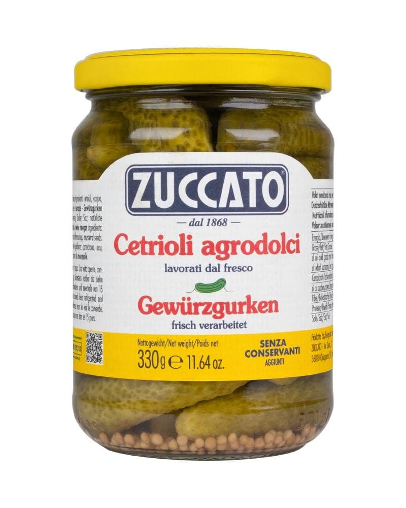 Cetrioli agrodolci 360 g Zuccato in offerta da Bennet