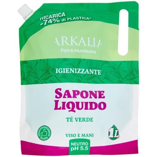 Ricarica sapone liquido Arkalia, 1 lt – Panorama