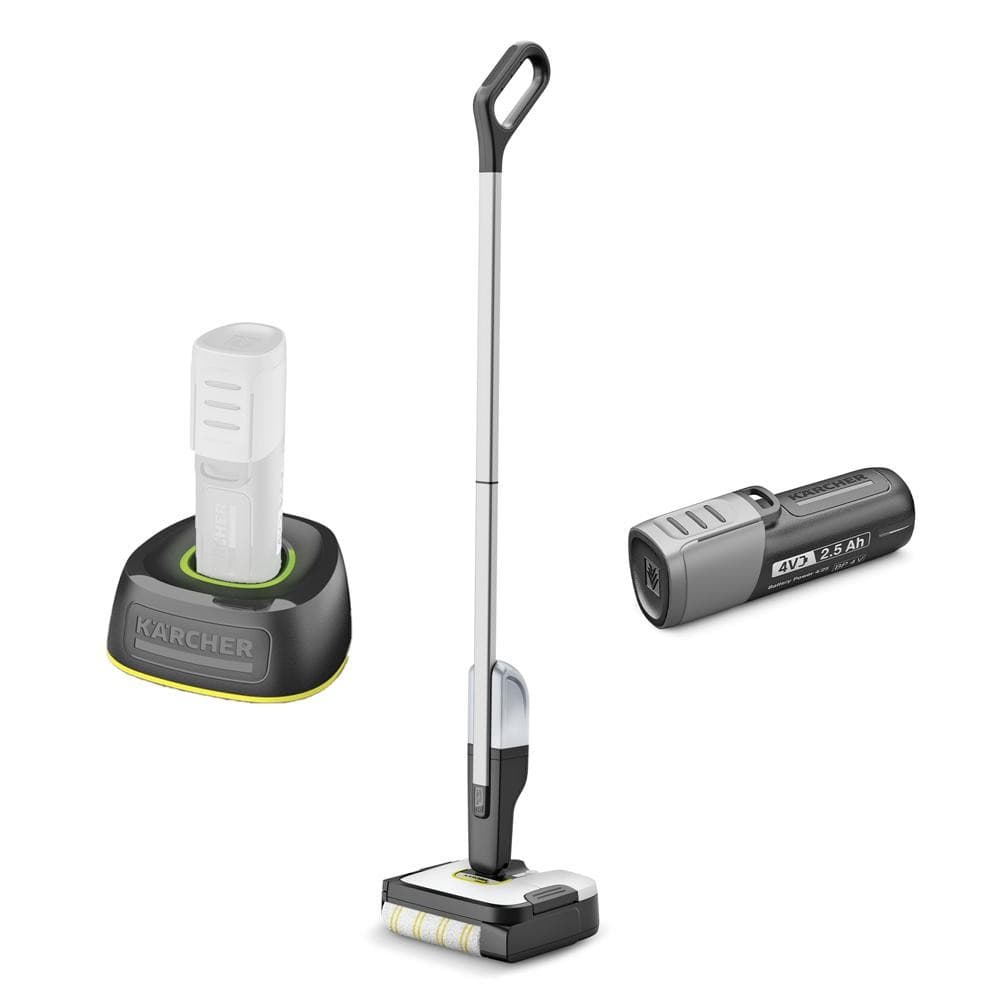 Kärcher FC 2-4 lavapavimenti cordless + batteria 4V intercambiabile – Dpiù