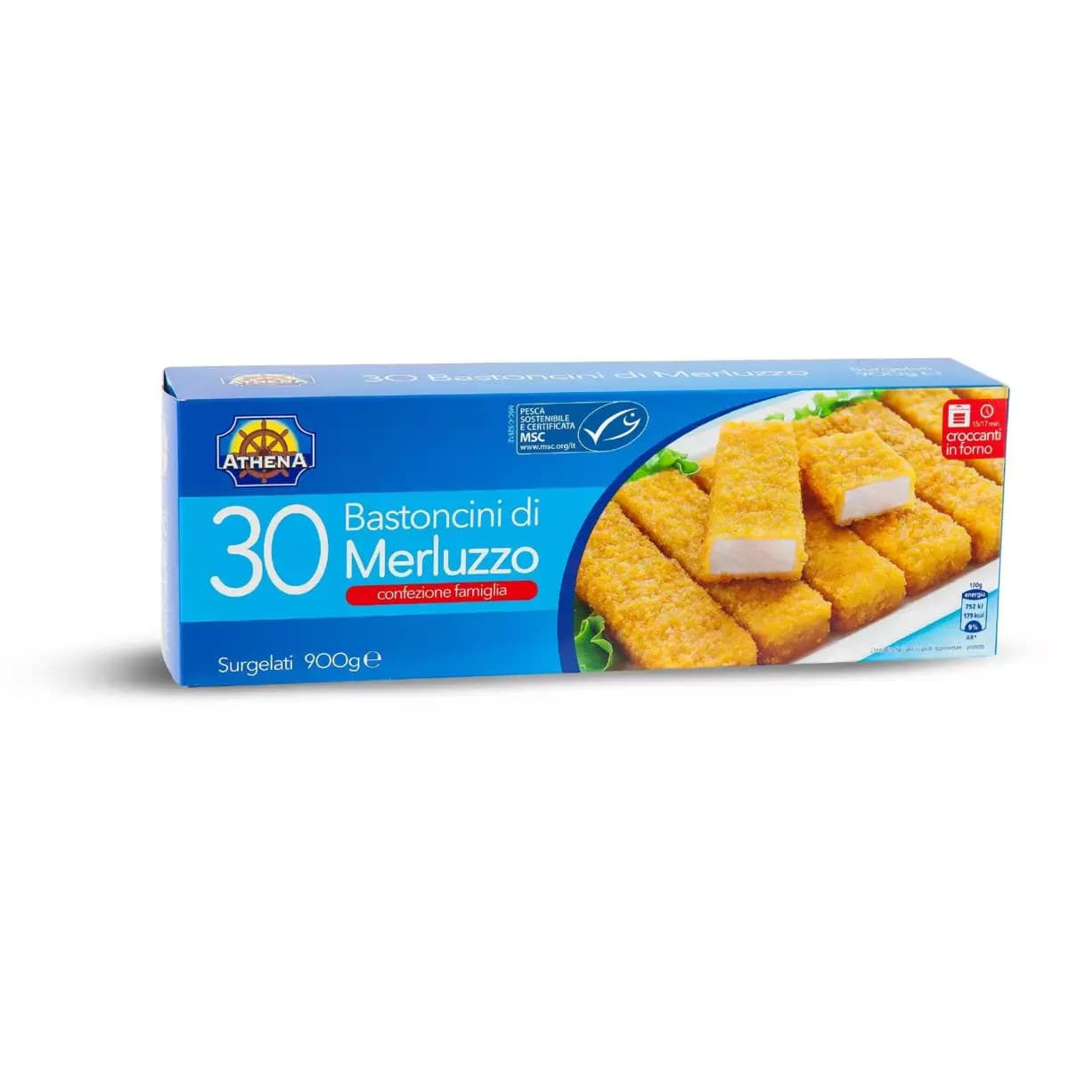 Athena bastoncini di merluzzo 30 pz, 900 g in offerta da Eurospin